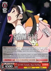 Girl With Twintails, Mayoi Hachikuji - BAKEMONOGATARI - Weiss Schwarz card