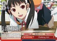 Flubbing Girl - BAKEMONOGATARI - Weiss Schwarz card