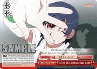 After The Demon Has Left - BAKEMONOGATARI - Weiss Schwarz card