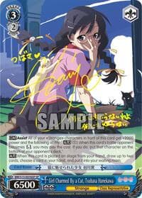 Girl Charmed By a Cat, Tsubasa Hanekawa (SP) - BAKEMONOGATARI - Weiss Schwarz card