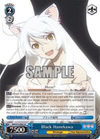 Black Hanekawa - BAKEMONOGATARI - Weiss Schwarz card