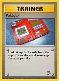 Pokedex - Base Set 2 - Pokemon card