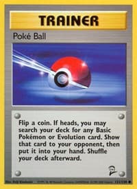 Poke Ball - Base Set 2 - Pokemon card