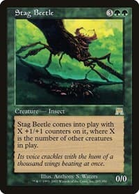 Stag Beetle - Onslaught - Magic: The Gathering card