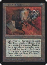 Clockwork Beast - Alpha Edition - Magic: The Gathering card