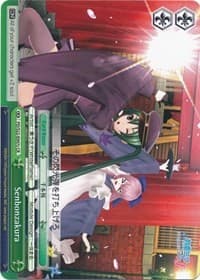 Senbonzakura (C) - Hatsune Miku -Project DIVA- f - Weiss Schwarz card