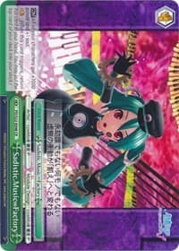 Sadistic.Music Factory - Hatsune Miku -Project DIVA- f - Weiss Schwarz card