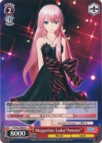 Megurine Luka"Amour" - Hatsune Miku -Project DIVA- f - Weiss Schwarz card