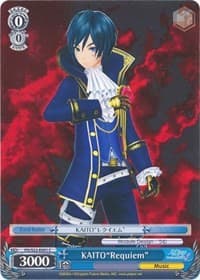 KAITO"Requiem" - Hatsune Miku -Project DIVA- f - Weiss Schwarz card