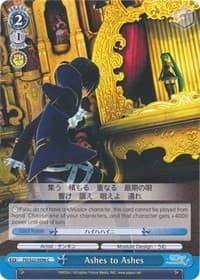 Ashes to Ashes - Hatsune Miku -Project DIVA- f - Weiss Schwarz card