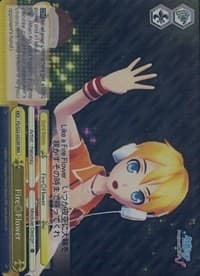 Fire Flower (RRR) - Hatsune Miku -Project DIVA- f - Weiss Schwarz card