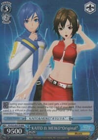 KAITO & MEIKO"Original" (RRR) - Hatsune Miku -Project DIVA- f - Weiss Schwarz card