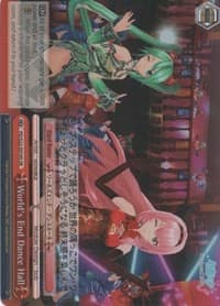 World's End Dance Hall (SR) - Hatsune Miku -Project DIVA- f - Weiss Schwarz card