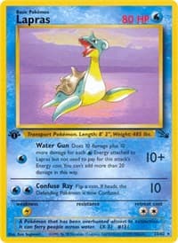 Lapras (25) - Fossil - Pokemon card