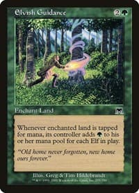 Elvish Guidance - Onslaught - Magic: The Gathering card