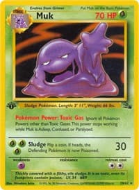 Muk (28) - Fossil - Pokemon card