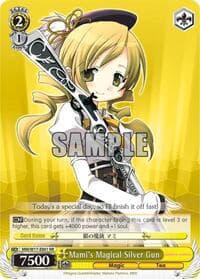 Mami's Magical Silver Gun - Puella Magi Madoka Magica - Weiss Schwarz card