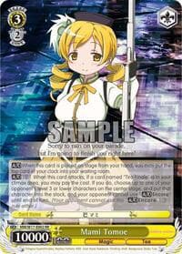 Mami Tomoe - Puella Magi Madoka Magica - Weiss Schwarz card