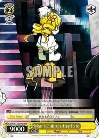 Mami Endures Her Fate (RRR) - Puella Magi Madoka Magica - Weiss Schwarz card