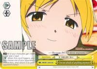 I'm not afraid of anything anymore - Puella Magi Madoka Magica - Weiss Schwarz card