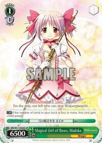 Magical Girl of Bows, Madoka (SR) - Puella Magi Madoka Magica - Weiss Schwarz card
