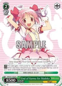 End of Karma for Madoka - Puella Magi Madoka Magica - Weiss Schwarz card