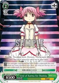End of Karma for Madoka (SR) - Puella Magi Madoka Magica - Weiss Schwarz card