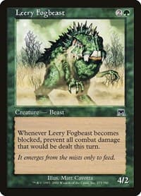 Leery Fogbeast - Onslaught - Magic: The Gathering card