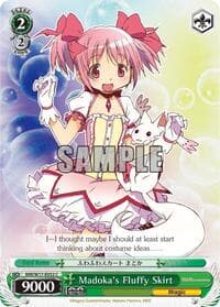 Madoka's Fluffy Skirt - Puella Magi Madoka Magica - Weiss Schwarz card