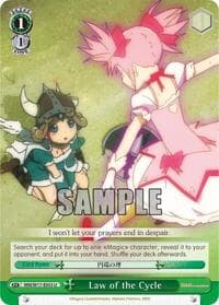 Law of the Cycle - Puella Magi Madoka Magica - Weiss Schwarz card