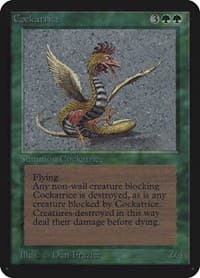 Cockatrice - Alpha Edition - Magic: The Gathering card