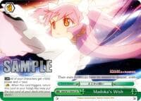 Madoka's Wish - Puella Magi Madoka Magica - Weiss Schwarz card