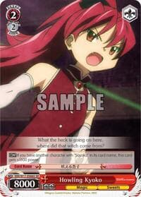 Howling Kyoko (SR) - Puella Magi Madoka Magica - Weiss Schwarz card