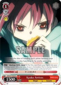 Kyoko Arrives - Puella Magi Madoka Magica - Weiss Schwarz card