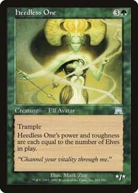 Heedless One - Onslaught - Magic: The Gathering card