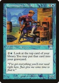 Rummaging Wizard - Onslaught - Magic: The Gathering card