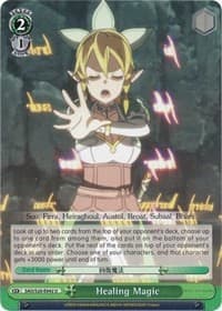 Healing Magic - Sword Art Online - Weiss Schwarz card