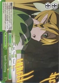 Spell Chanting - Sword Art Online - Weiss Schwarz card