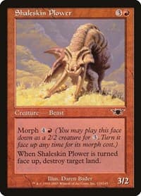 Shaleskin Plower - Legions - Magic: The Gathering card