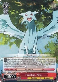 Familiar, Pina - Sword Art Online - Weiss Schwarz card
