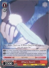 Pina's Heart - Sword Art Online - Weiss Schwarz card