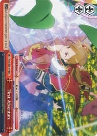 First Adventure - Sword Art Online - Weiss Schwarz card