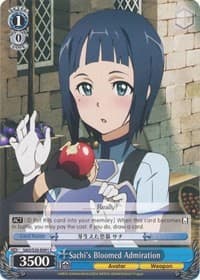 Sachi's Bloomed Admiration - Sword Art Online - Weiss Schwarz card