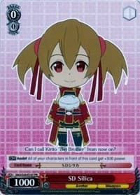SD Silica - Sword Art Online - Weiss Schwarz card