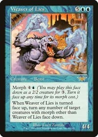 Weaver of Lies - Legions - Magic: The Gathering card