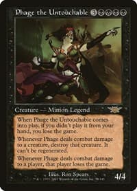 Phage the Untouchable - Legions - Magic: The Gathering card