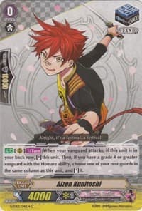 Aizen Kunitoshi - G-TB01: Touken Ranbu (ONLINE) - Cardfight Vanguard card