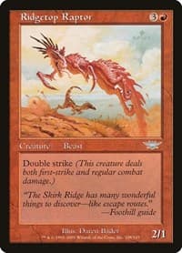Ridgetop Raptor - Legions - Magic: The Gathering card