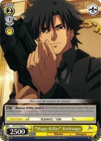 "Mage-Killer" Kiritsugu - Fate/Zero - Weiss Schwarz card