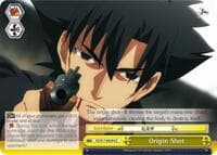 Origin Shot - Fate/Zero - Weiss Schwarz card